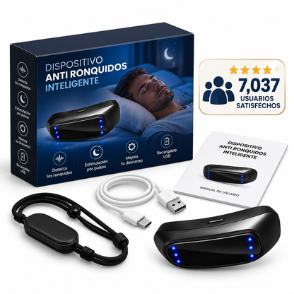 VELORA™ | Antirronquidos Inteligente y Recargable